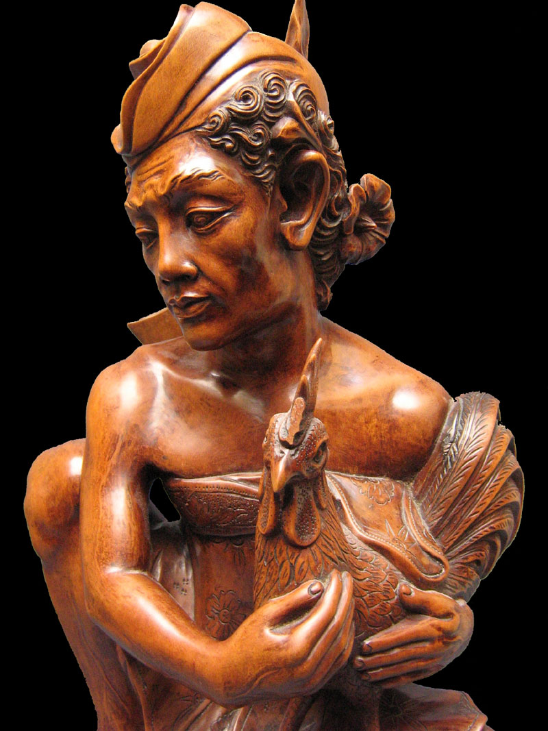 Click for more info about this masterpiece of 
                            Bali Art