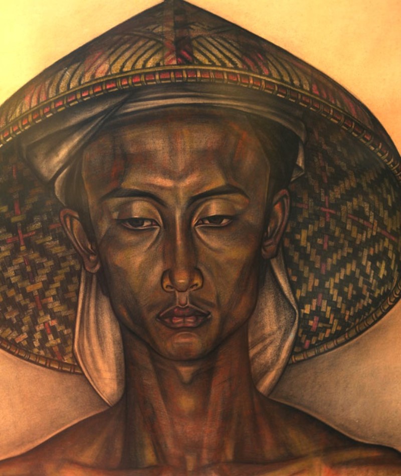 Klik voor meer info over dit meesterwerk uit onze collectie kunst uit Bali en Indonesi 