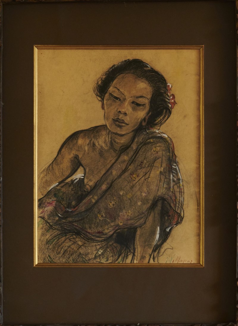Klik voor meer info over dit meesterwerk uit onze collectie kunst uit Bali en Indonesië
